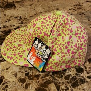 Pink and green Disney Hat